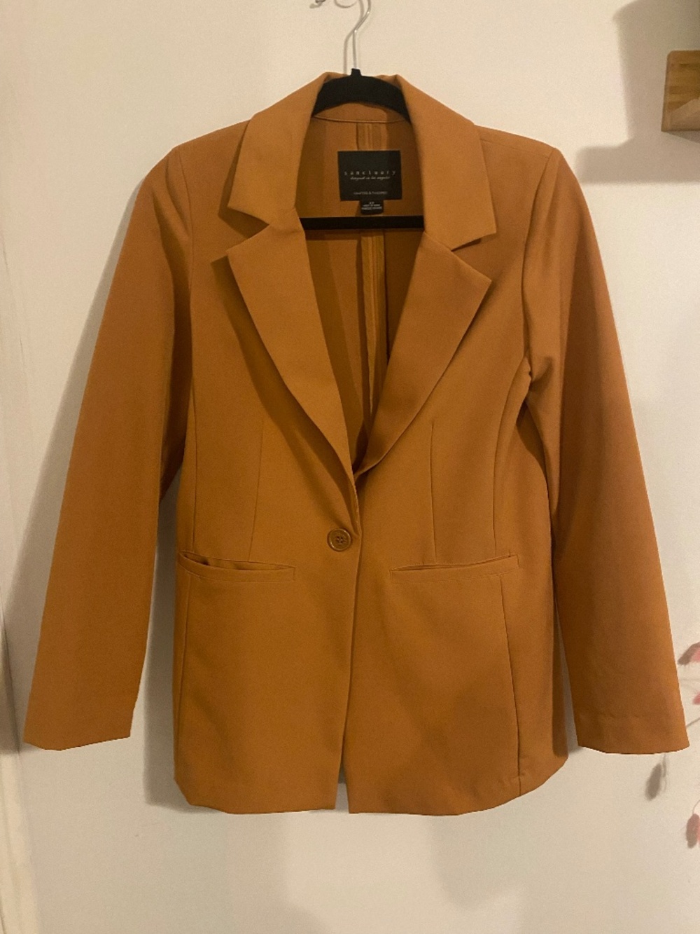 Sanctuary Orange Bryce Blazer